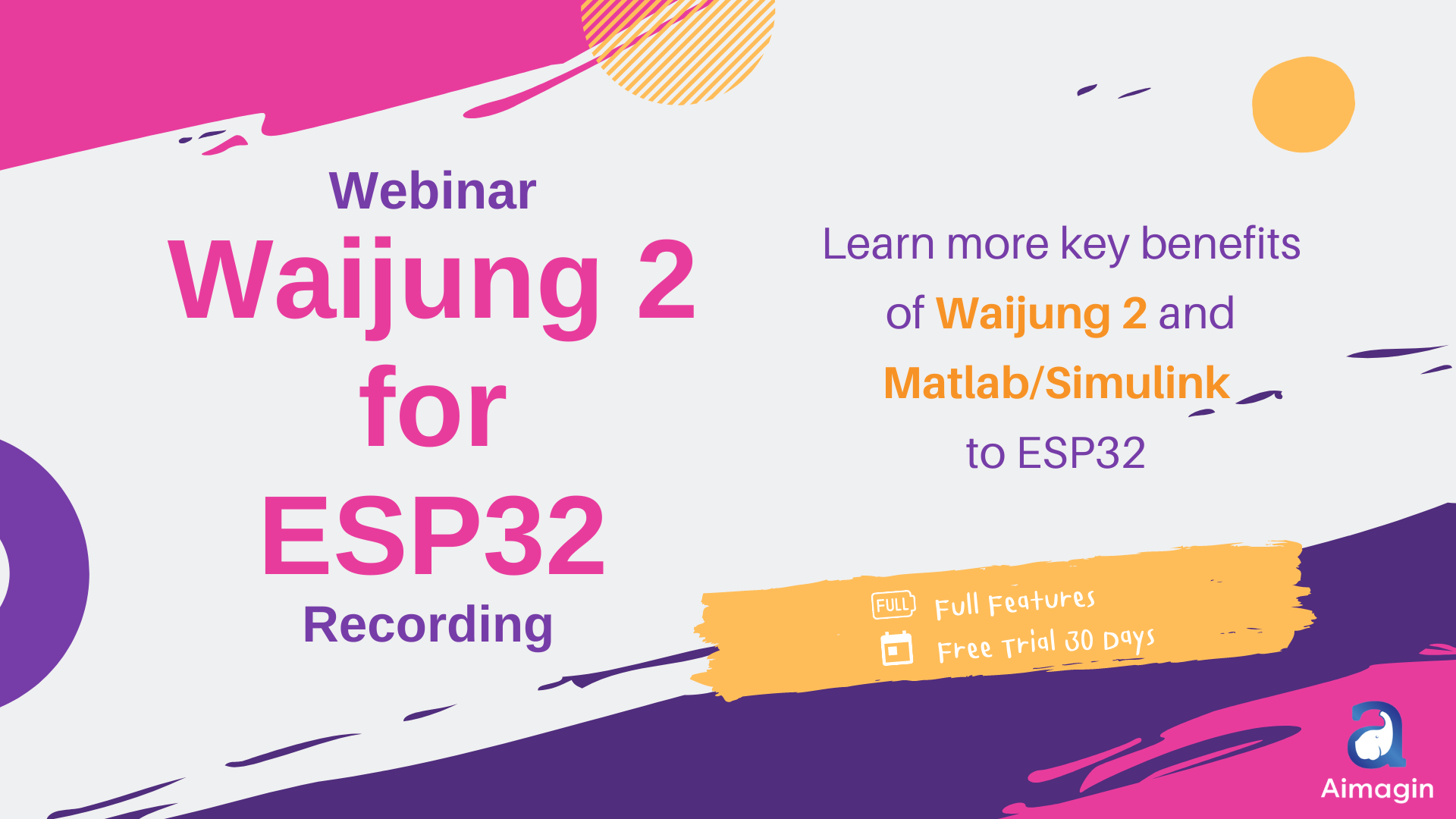 Webinar Recording : Waijung 2 for ESP32