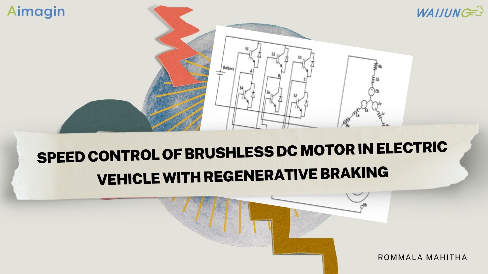 Speed Control of Brushless DC Motor in Electric Vehicle with Regenerative Braking