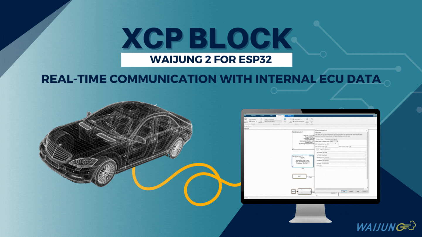 XCP Block for Real-Time Communication with Internal ECU Data