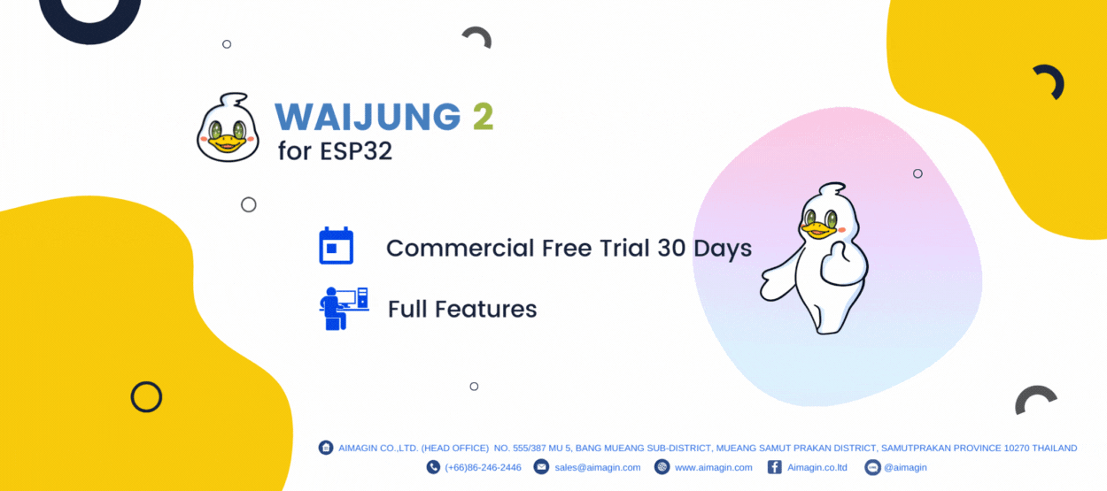 Waijung 2 for ESP32 Free Trial 30 Days