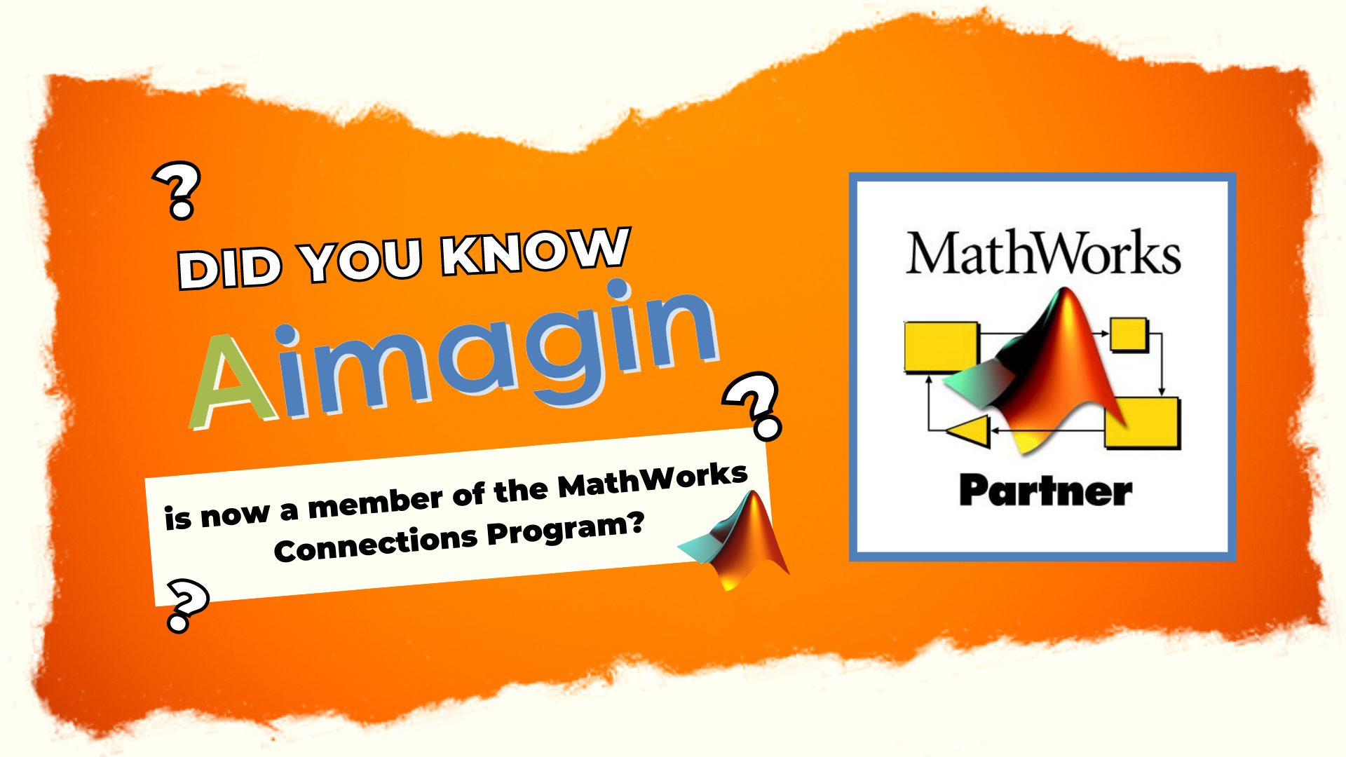 Aimagin is partner with Mathworks!