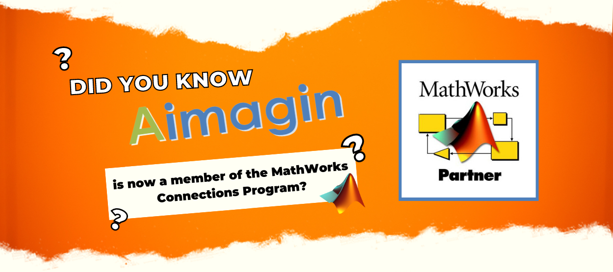Aimagin is partner with Mathworks
